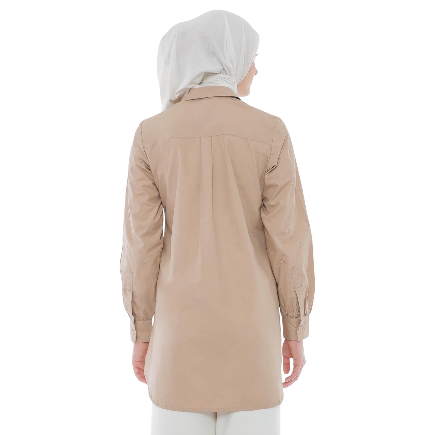 Embroidery Tunic - Mocca