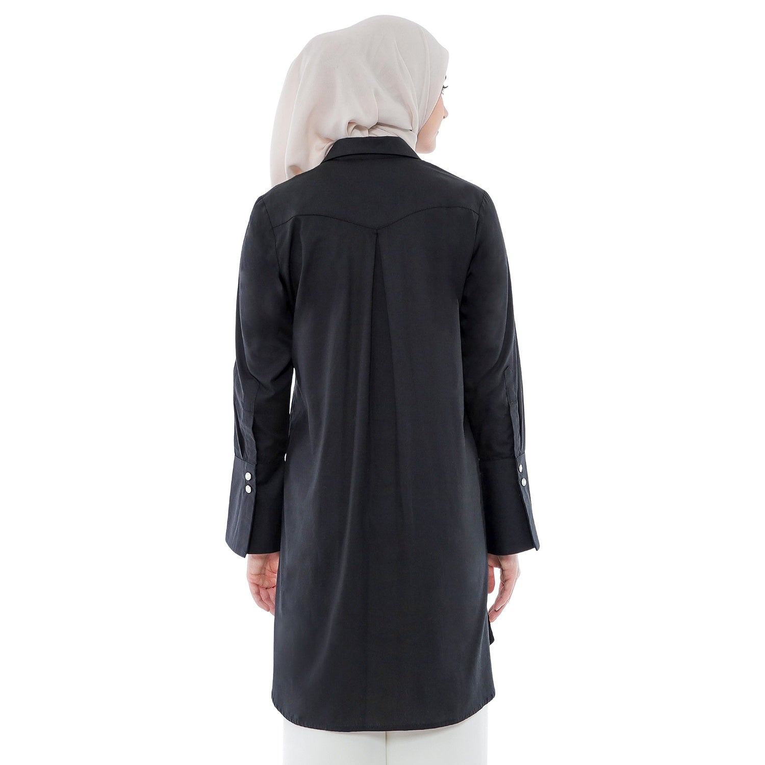 Embroidery Tunic - Black