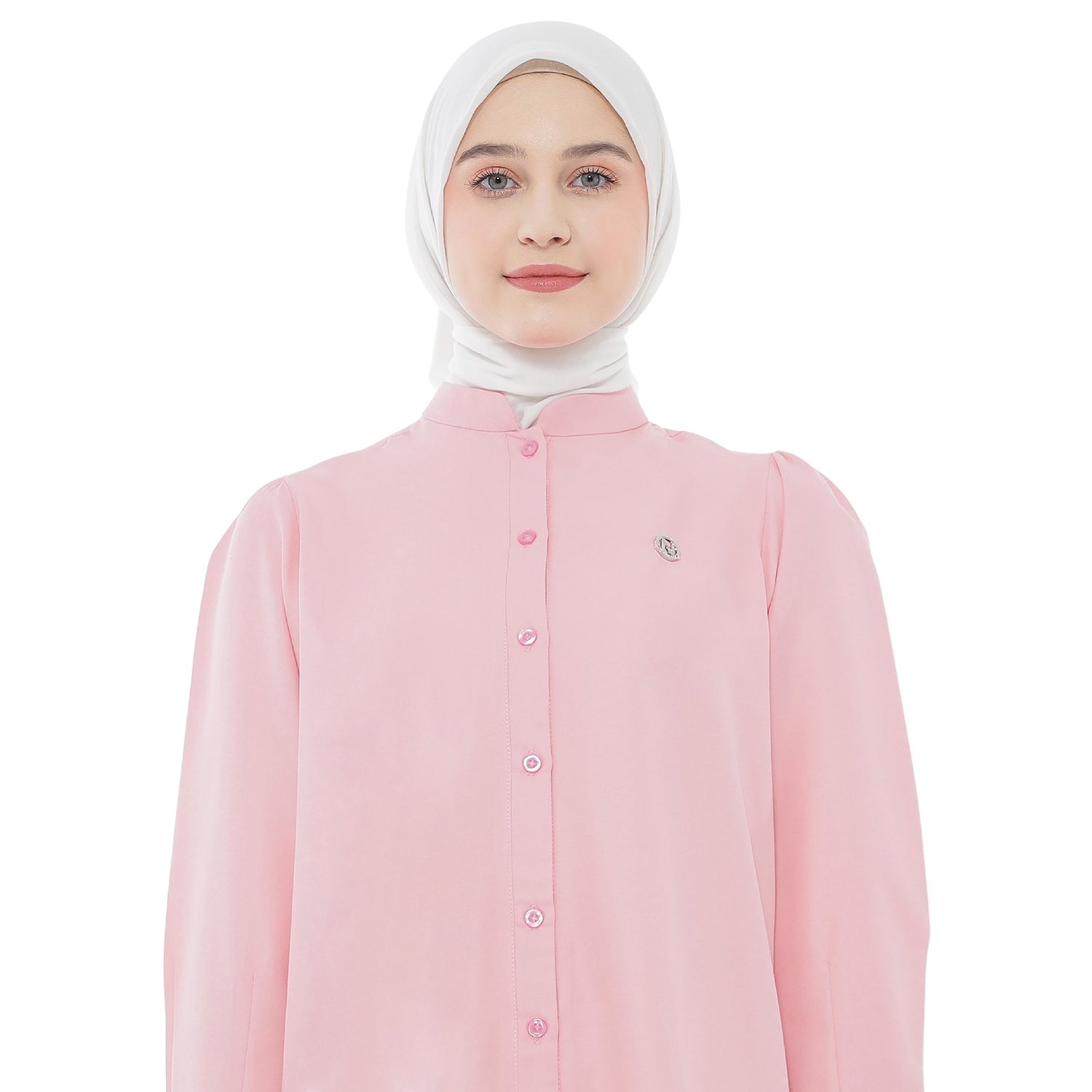 Embroidery Tunic - Pink