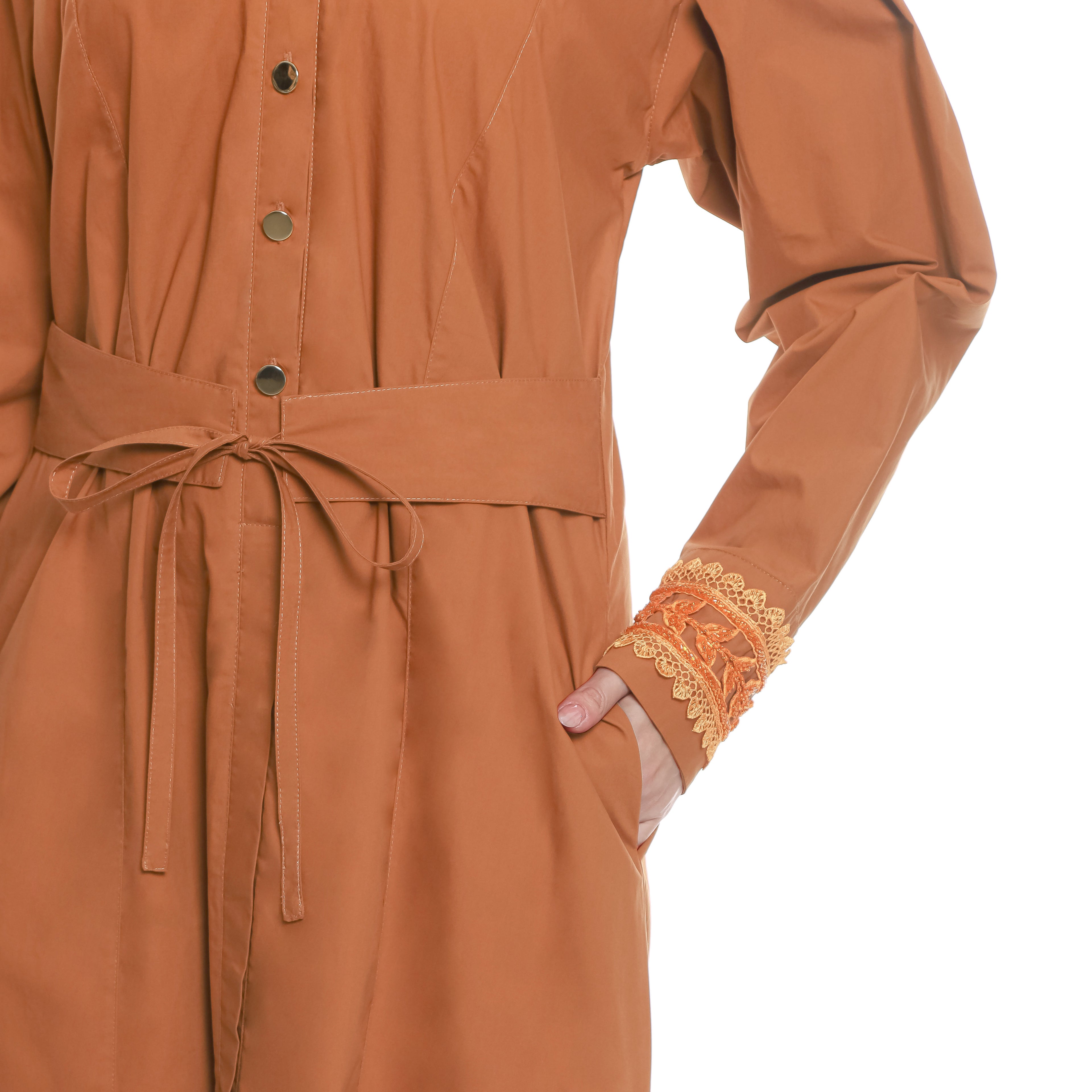 Gamis Terracotta Puff Sequence