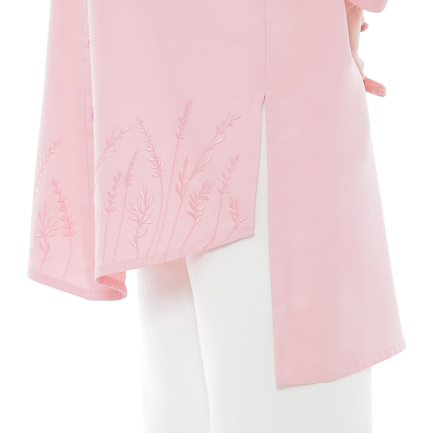 Embroidery Tunic - Pink