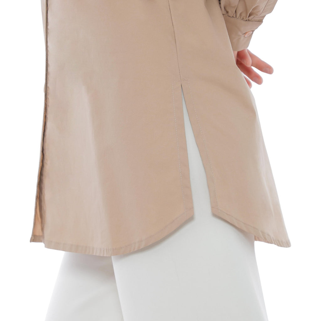 Embroidery Tunic - Mocca