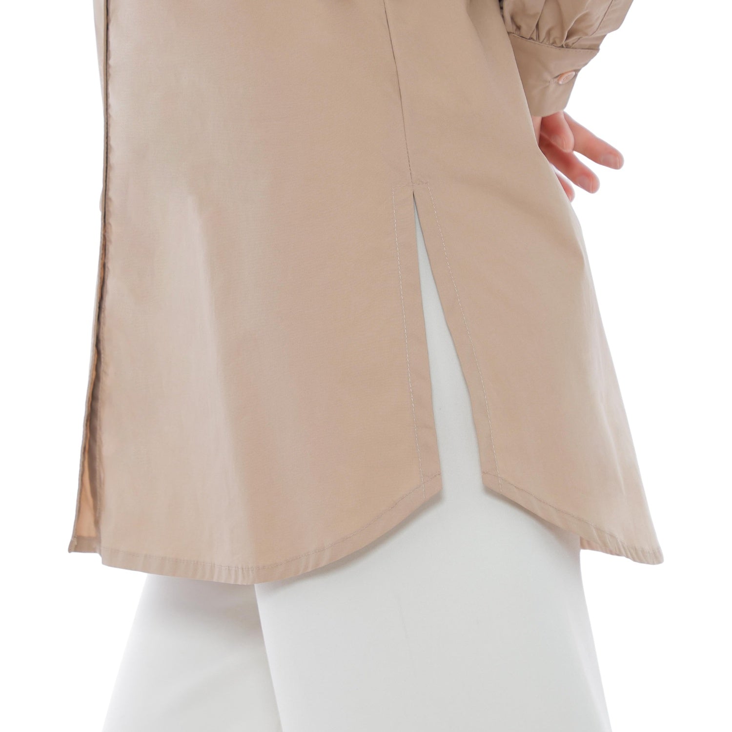 Embroidery Tunic - Mocca