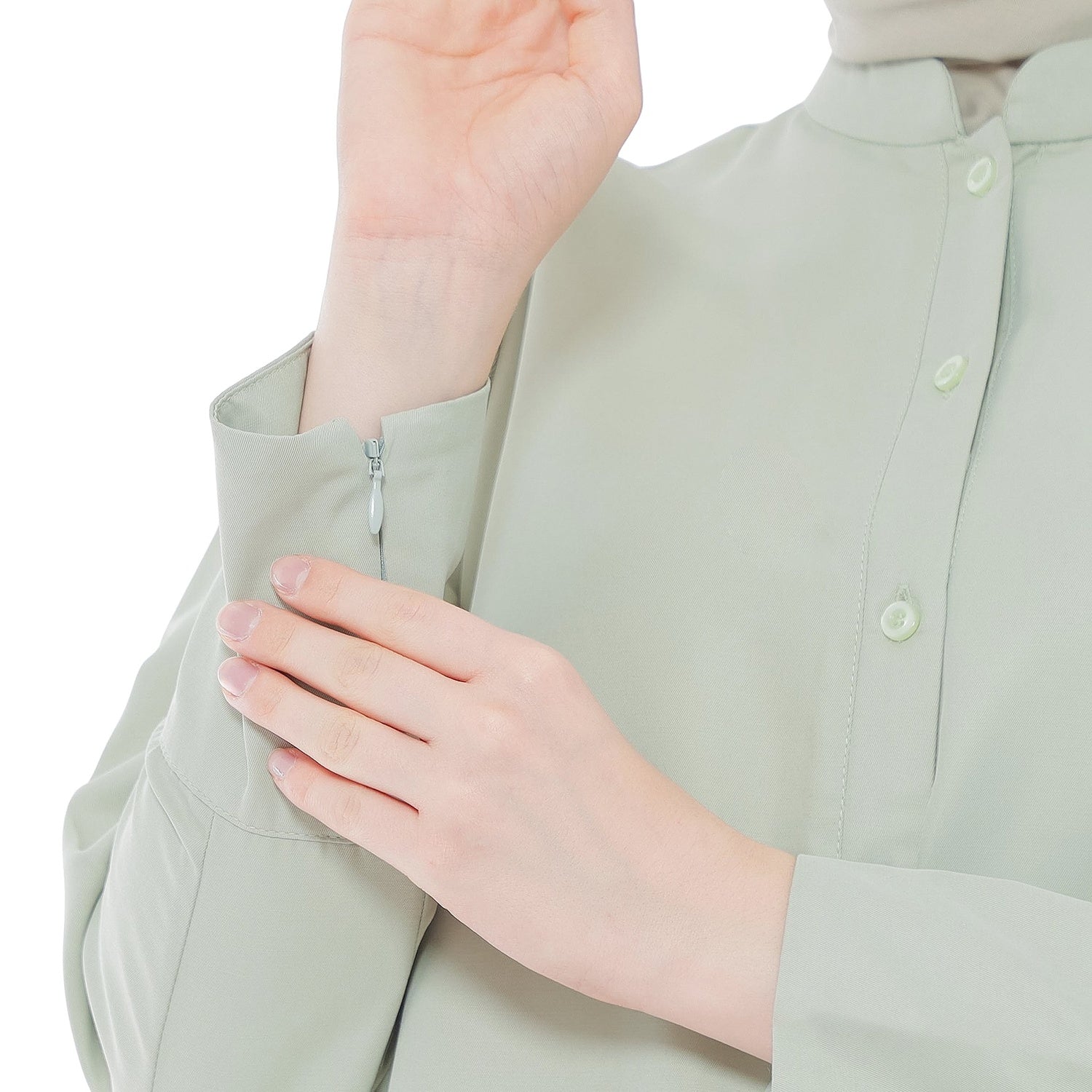 Embroidery Tunic - Green