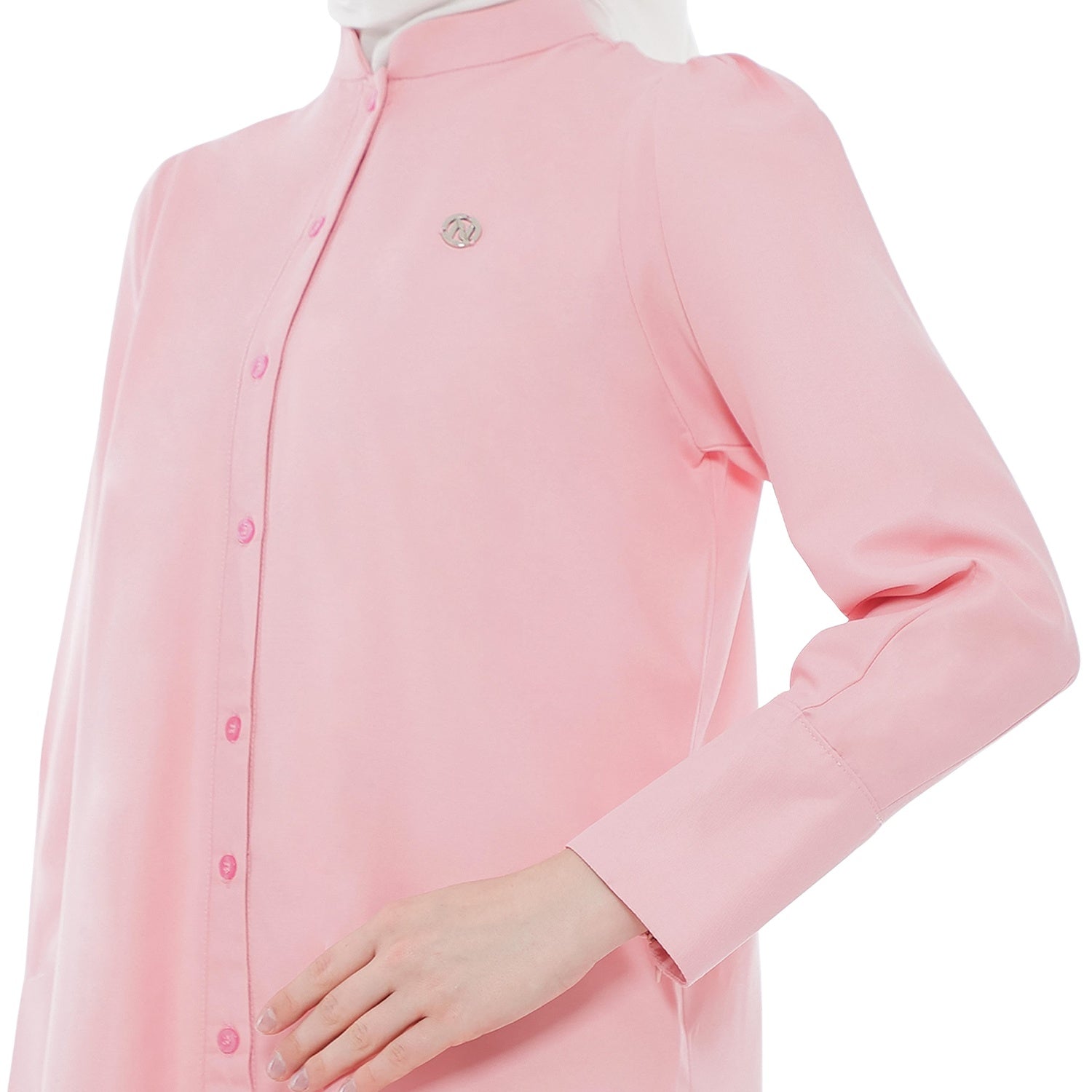 Embroidery Tunic - Pink