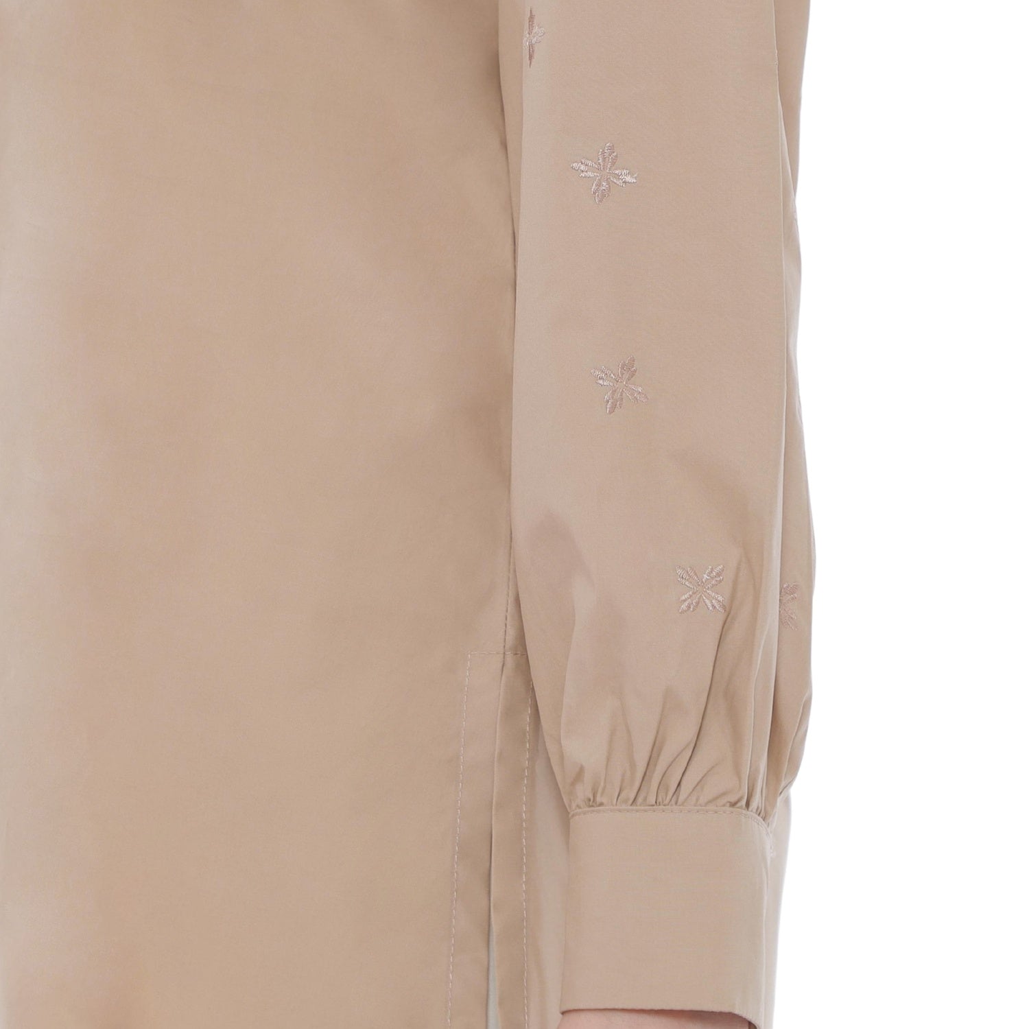 Embroidery Tunic - Mocca