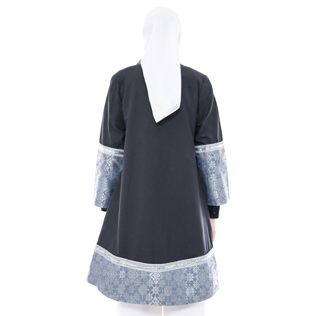 Double Tone Ethnic Outer in Cotton Blend