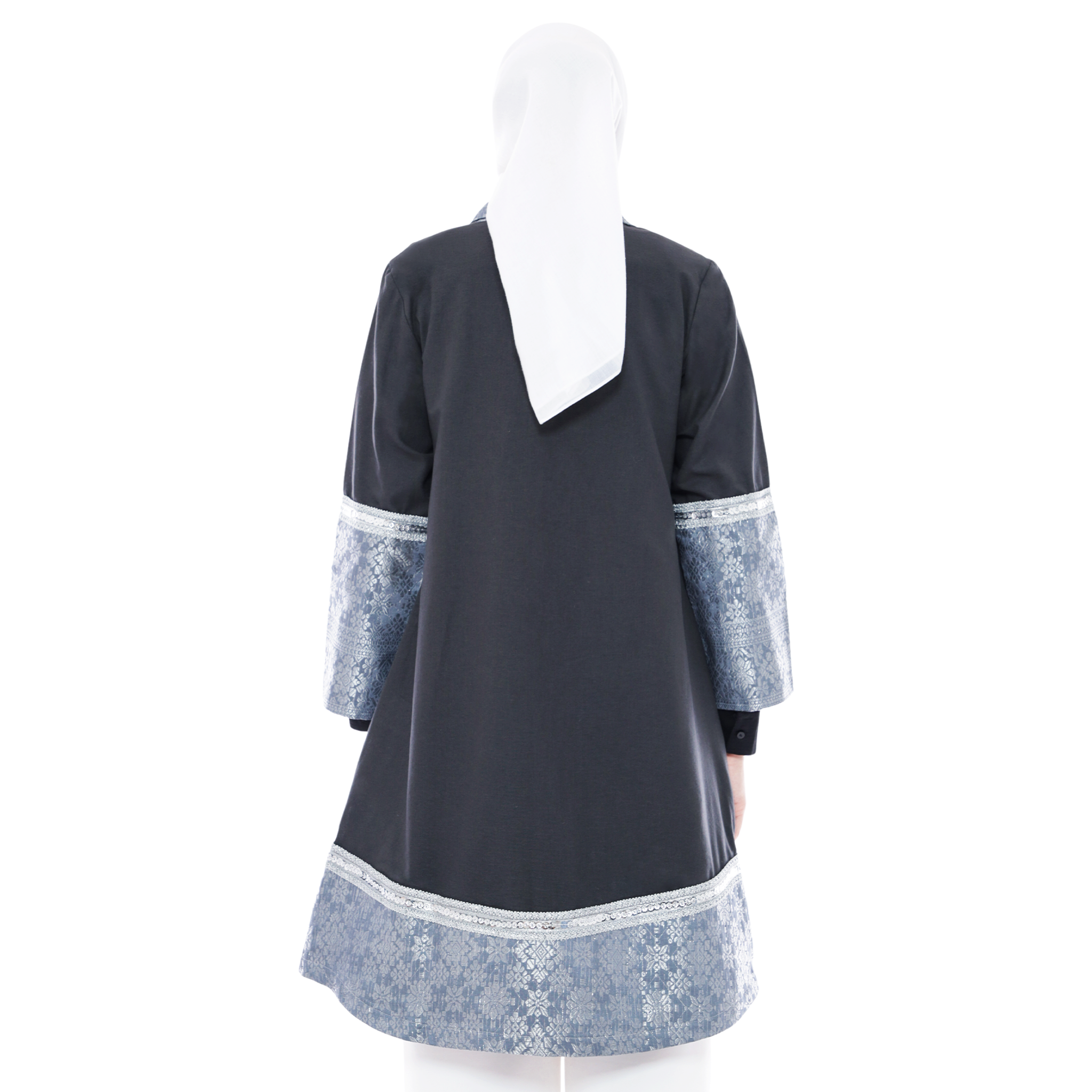 Double Tone Ethnic Outer in Cotton Blend