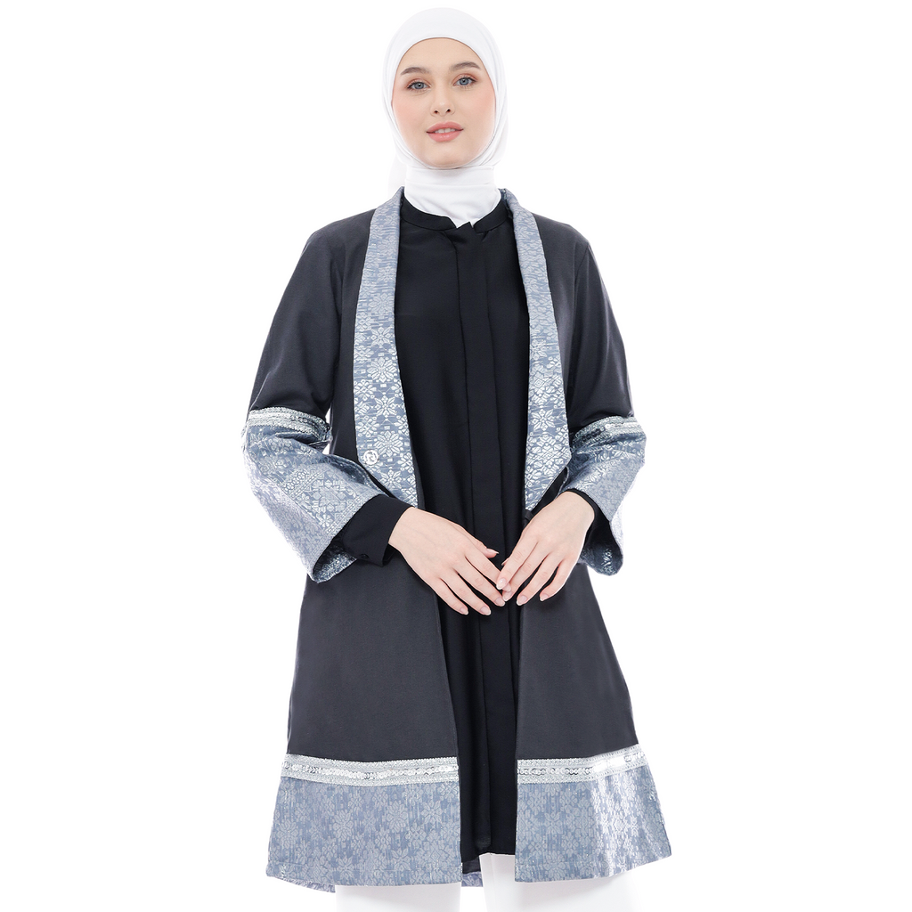 Double Tone Ethnic Outer in Cotton Blend