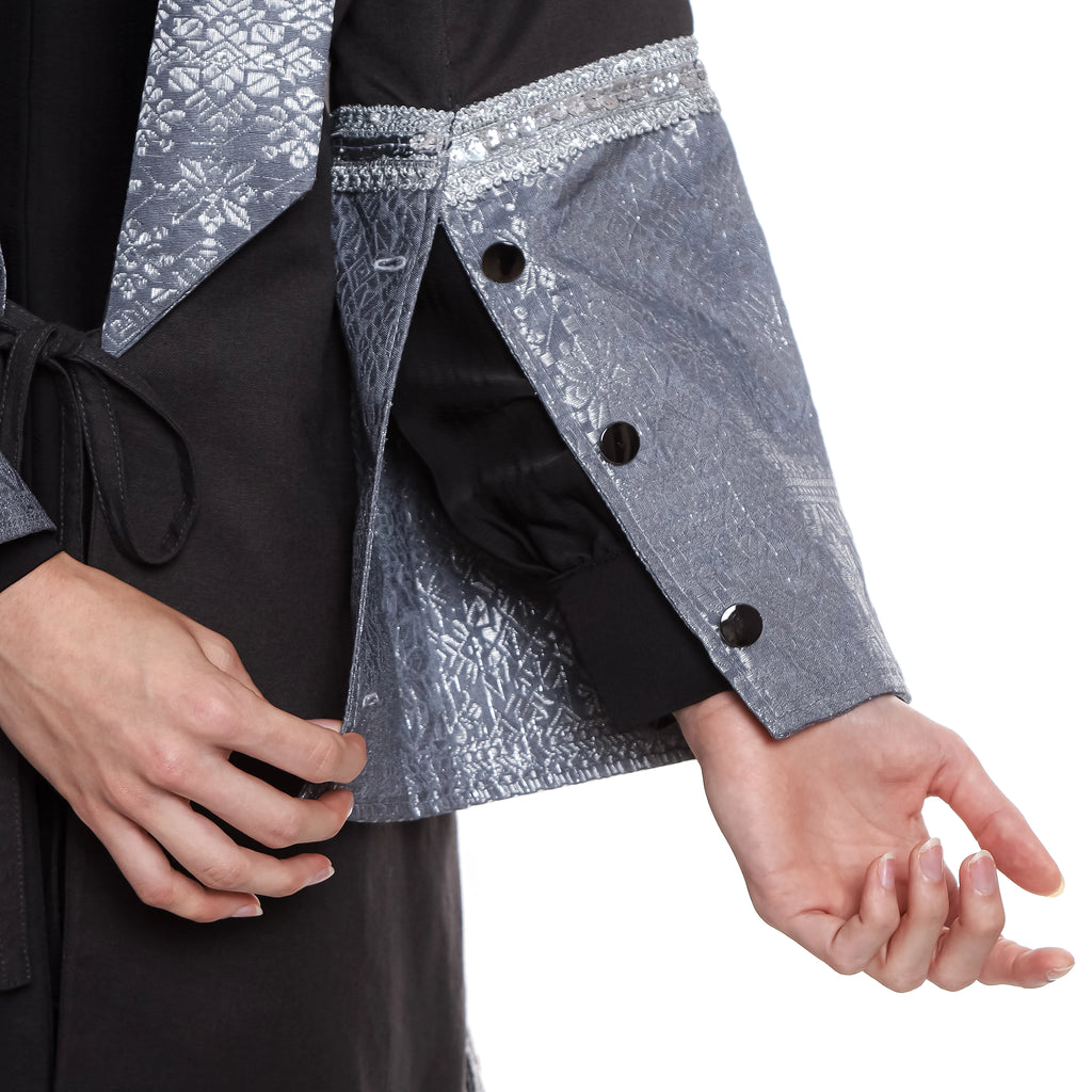Outer Muslimah Etnik Double Tone