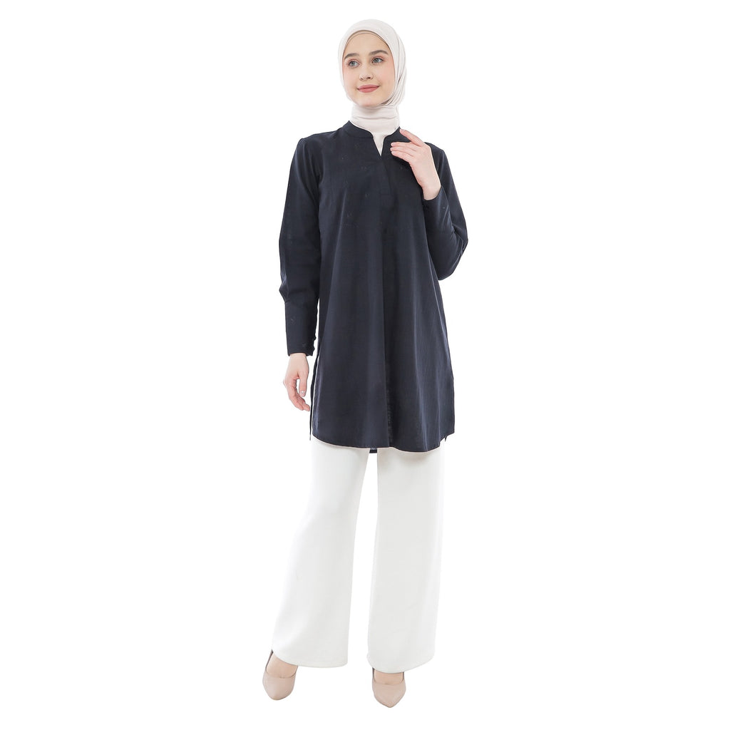 Embroidery Tunic - Black
