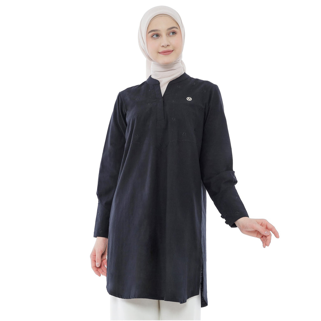 Embroidery Tunic - Black
