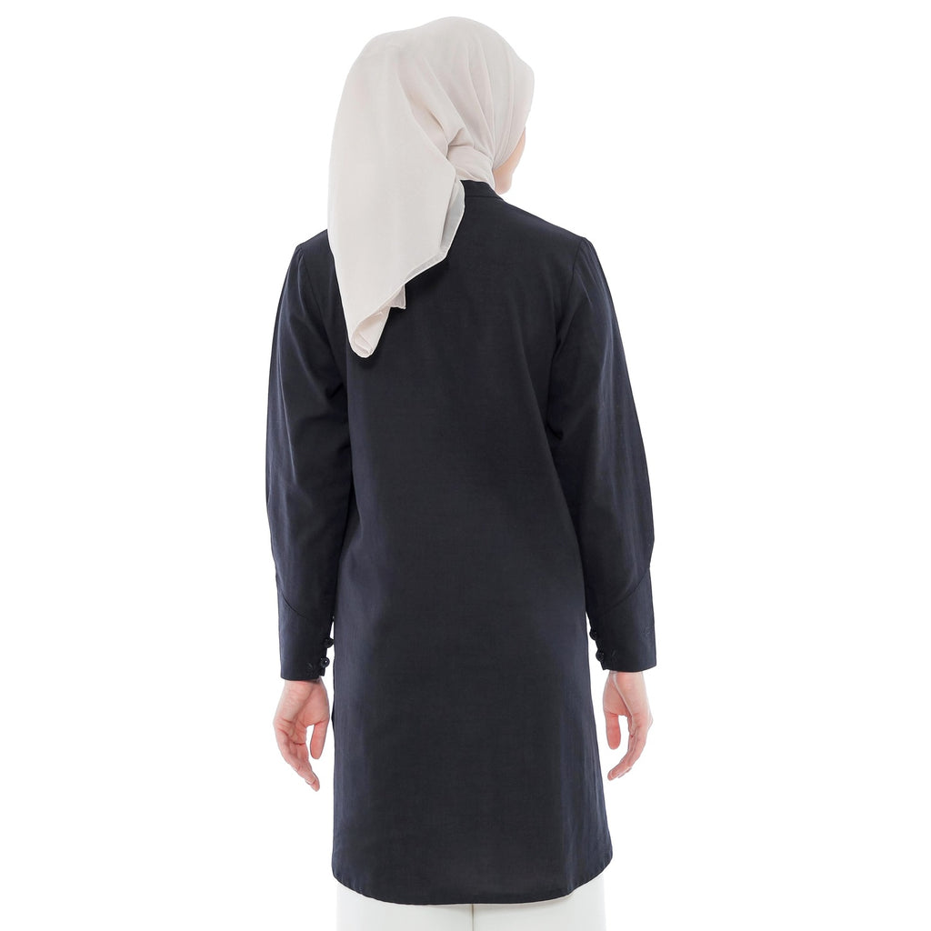 Embroidery Tunic - Black