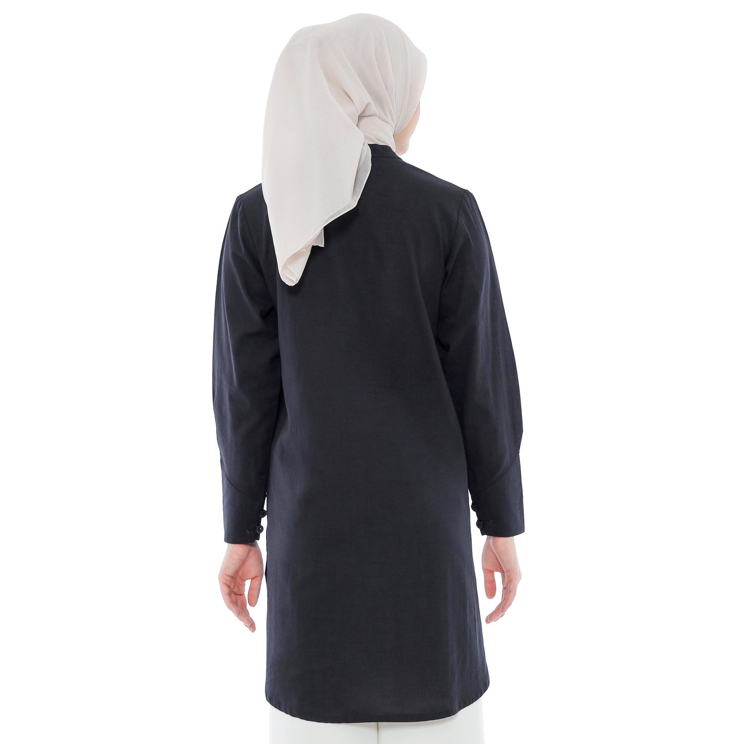 Embroidery Tunic - Black