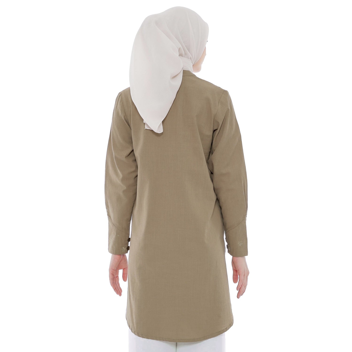Embroidery Tunic - Cappucino