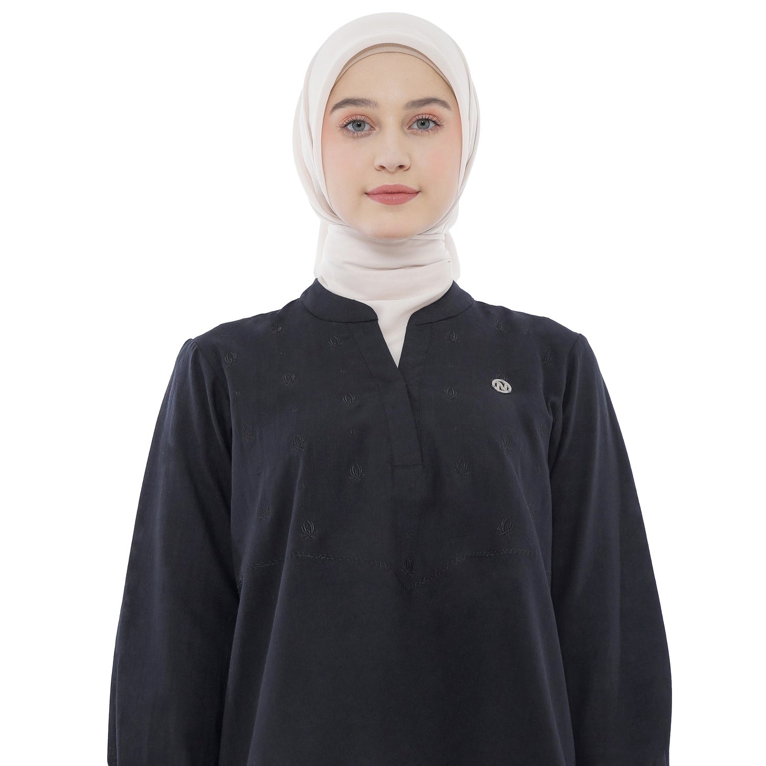 Embroidery Tunic - Black