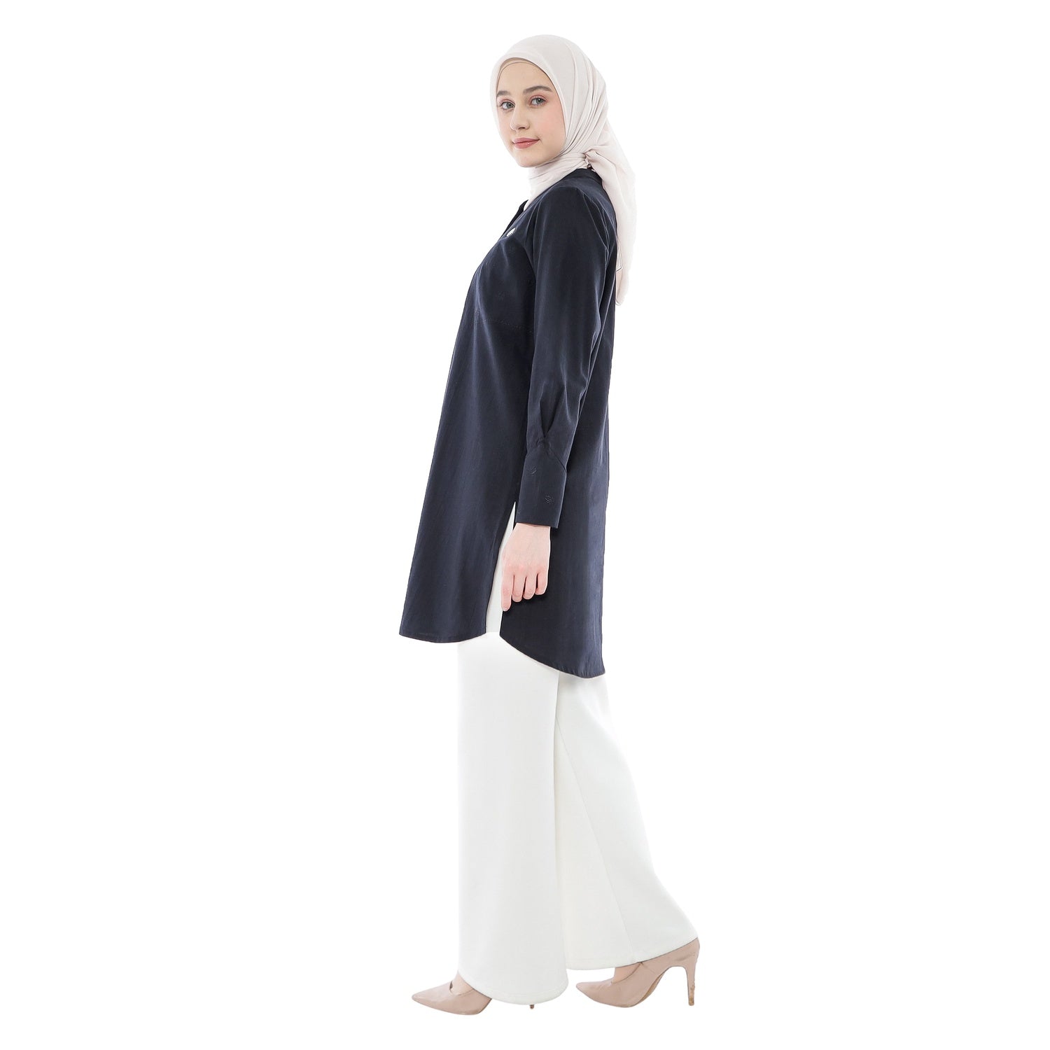 Embroidery Tunic - Black